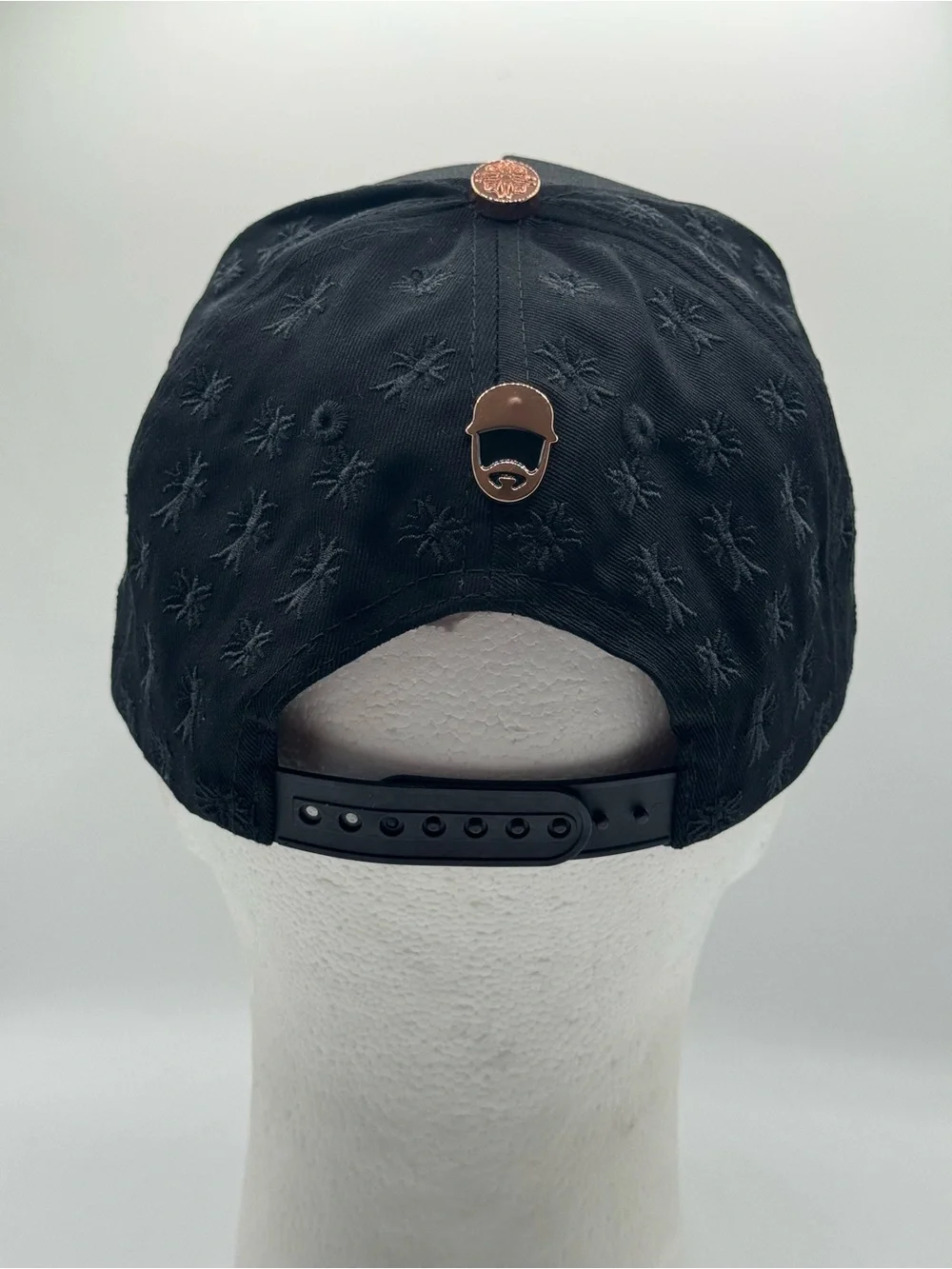El Barbas hats | Natanael Cano Chrome Cruzes Baseball Cap
